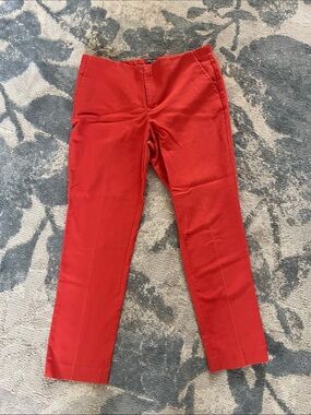 Vince Camuto Red Slim Casual Pants